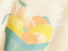 Name It top sun kiss med frugt print